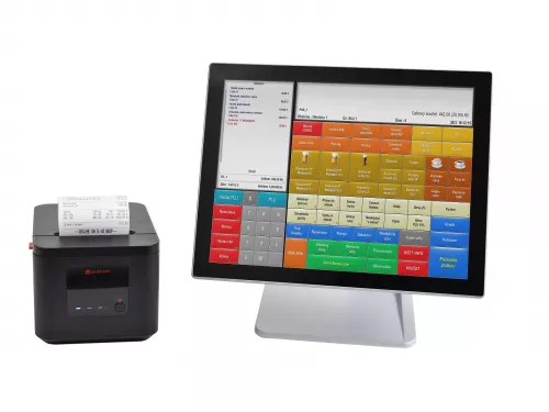 Pokladní systém Conto Max a All-in-one P5K1 s tiskárnou