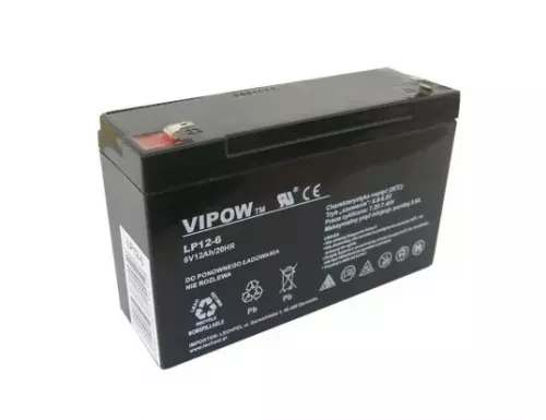 Náhradní akumulátor 6V 12Ah pro váhy OCS-A, CAS-THZ