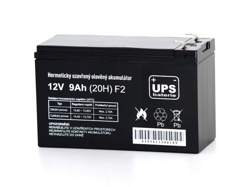 Náhradní akumulátor pro váhopokladnu CAS CT-100, 12V 9Ah