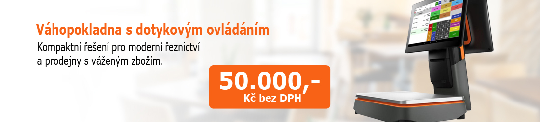 Váhopokladna s dotykovým ovládáním SUNMI S2